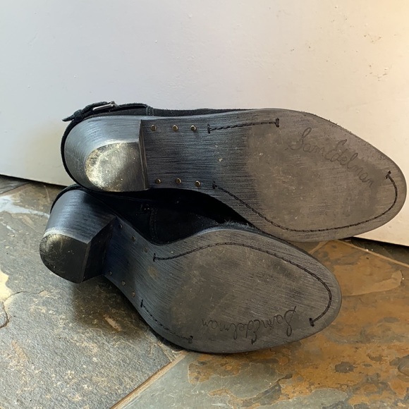 Sam Edelman Lucca suede ankle buckle bootie - Picture 6 of 8